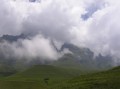 In the clouds
