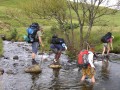 Crossing the river