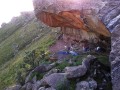 Primitive cave society