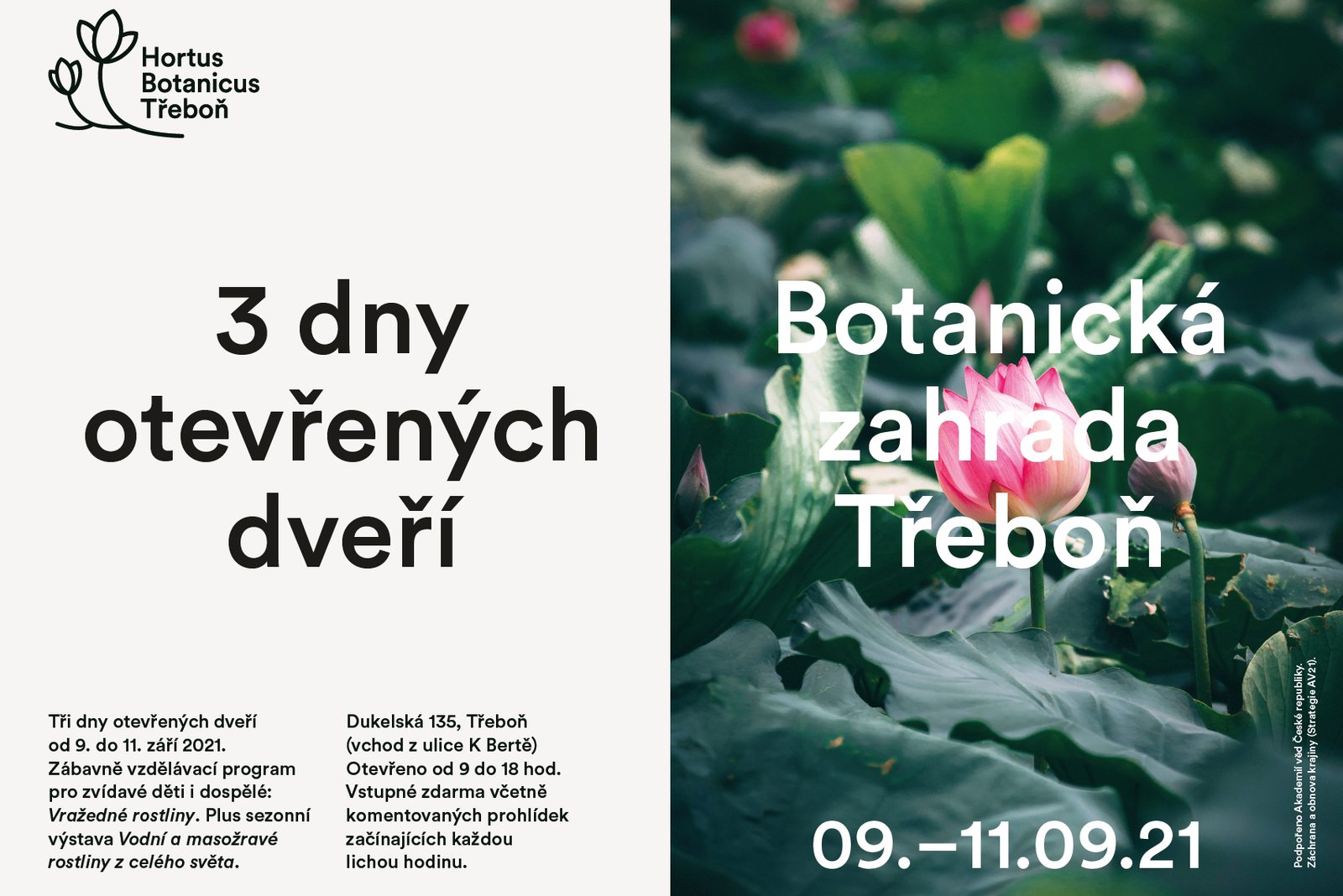 Dny otevřených dveří 2021 Dny otevřených dveří 2021